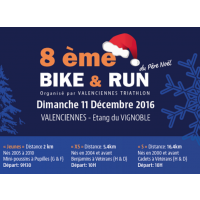 Logo 8ème Bike&Run du Père Noël